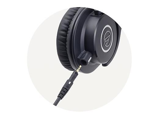DJ/スタジオモニターヘッドフォン「audio technica ATH-M40x」 Disc