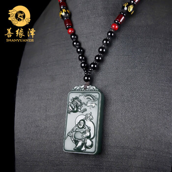 和田玉佛公玉牌吊坠价格报价行情- 京东