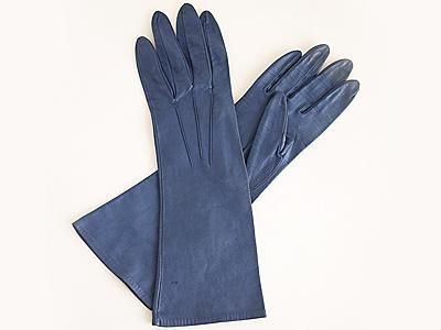 イングリッシュドスキンレザー 革手袋 ヴィンテージ ライトグレー