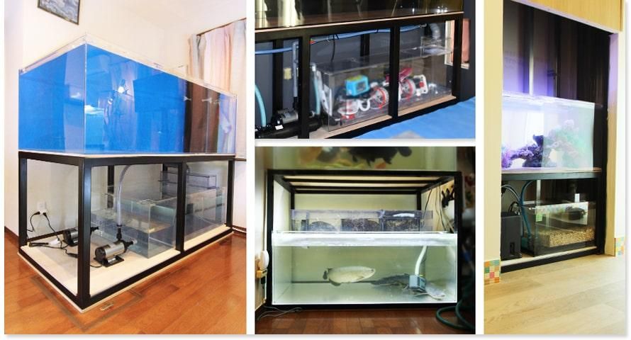 鉄製アングル水槽台のオーダーメイド製作｜東京アクアガーデン