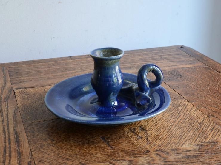 ヴィンテージ 陶器キャンドルスタンド｜CHELSEAマルシェ アンティーク