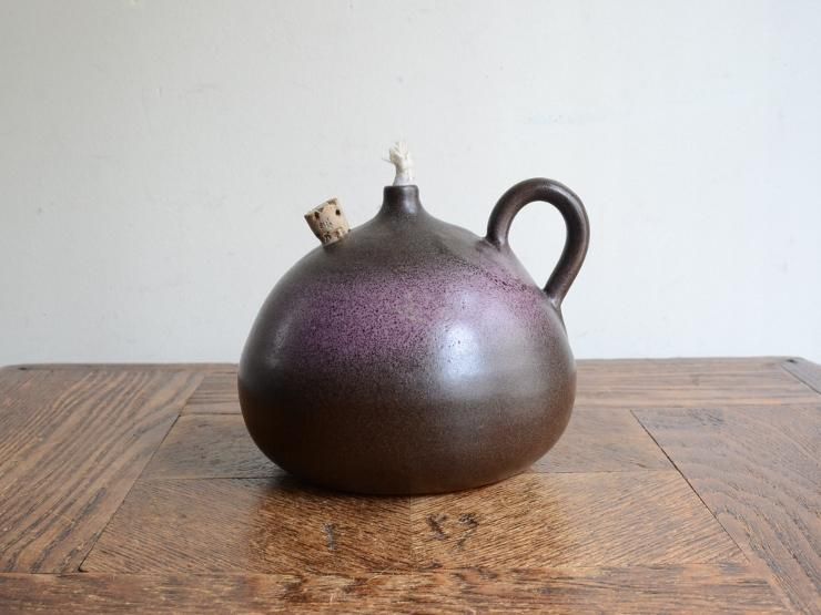 ヴィンテージ 陶器オイルランプ｜アンティーク雑貨｜CHELSEA