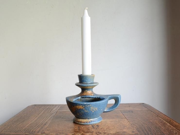 ヴィンテージ 陶器キャンドルスタンド｜アンティーク雑貨｜CHELSEA