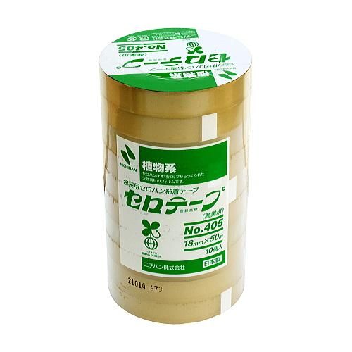ニチバン セロテープ#405（18×50） 10巻入 - 食品包装資材・食品容器の