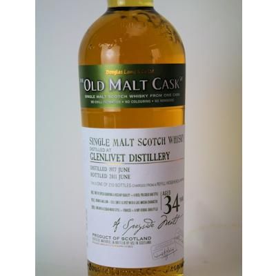 グレンリヴェット 34年 1977 - 2011 オールドモルトカスク