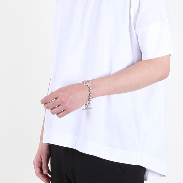 LAVER Center Bit Chain T Bar Bracelet [no.31]｜Silver and Gold