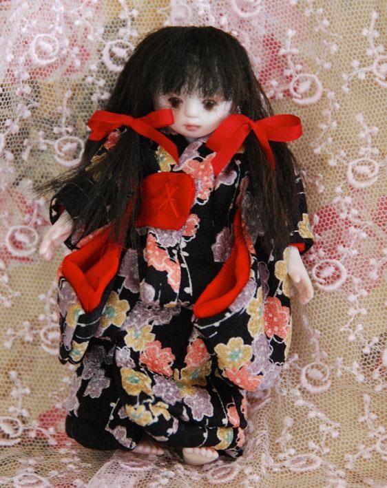 球体関節人形ミニドール12.5cmオールビスク - 横濱人形倶楽部 Doll shop