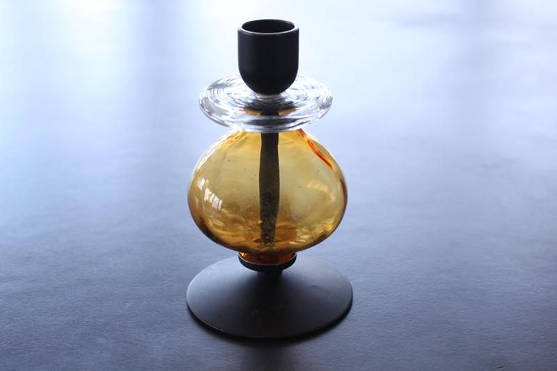 Erik Hoglund/エリック・ホグラン BODA ガラスのキャンドルホルダー