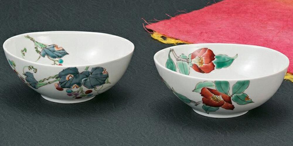 九谷焼 ペア鉢 皿・鉢 - 九谷焼通販 陶らいふ-和食器九谷焼の販売専門店