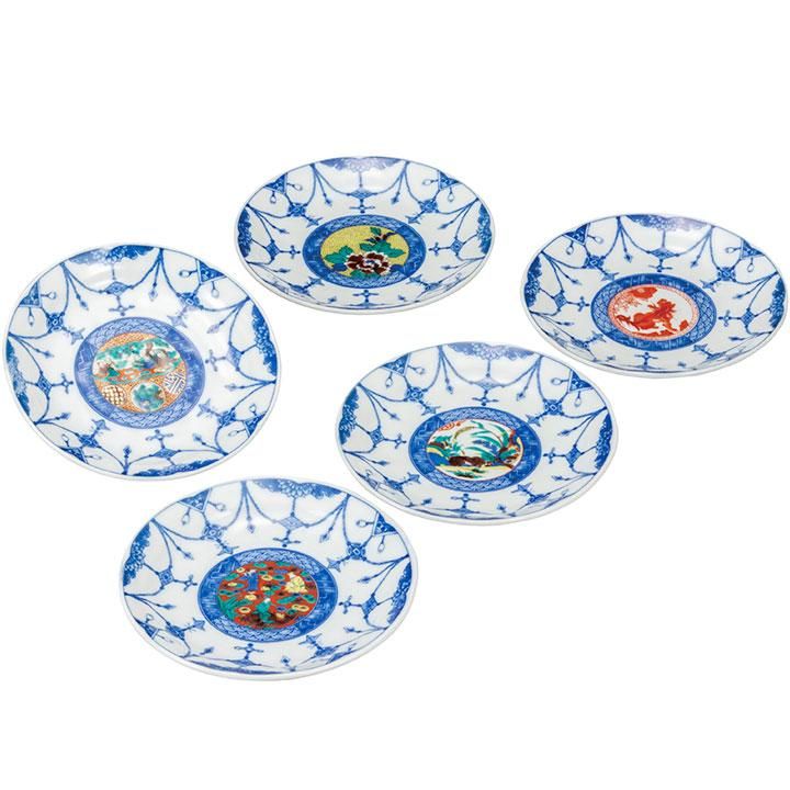 5.2号皿揃 時代絵