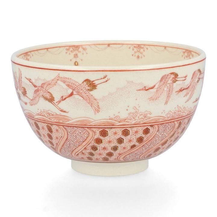 母」 桃源旧蔵 古瀬戸 山茶碗 漆直し 仕舞い箱 (250807福3-A) 母