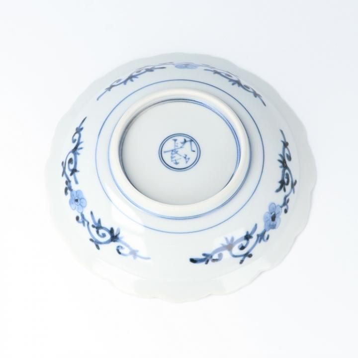 宮内庁御用窯 皿揃 陽刻牡丹文 / 山本長左 | 九谷焼専門店 陶らいふ