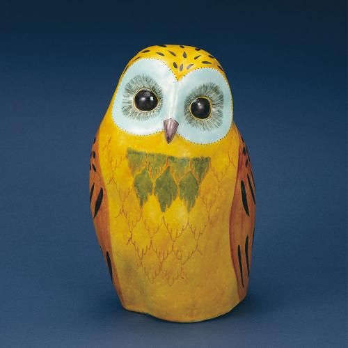 九谷焼 ふくろう 置物・縁起物 - 九谷焼通販 陶らいふ-和食器九谷焼の