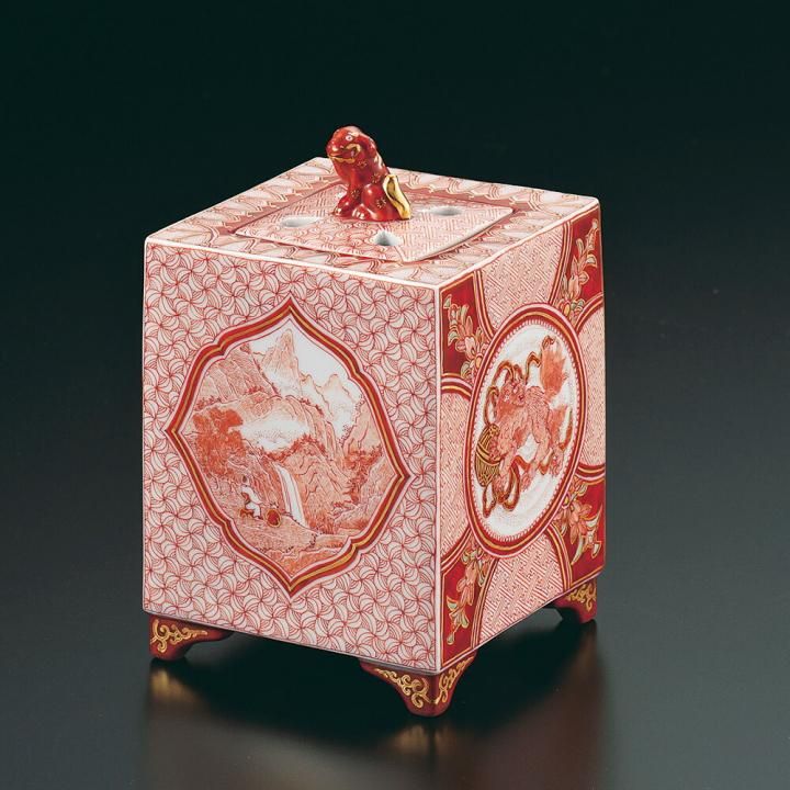 九谷焼 香炉 九谷友山 箱付き 九谷焼 香炉 九谷友山 箱付き 2025年最新