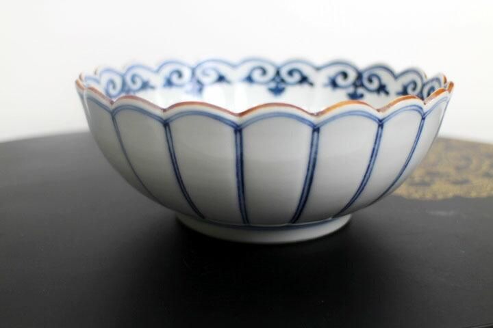 宮内庁御用窯】5号鉢 鳥文/山本長左