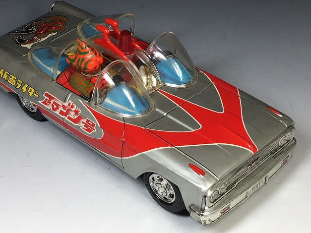 仮面ライダーアマゾン 当時物ブリキ アマゾン号 ブリキ 仮面ライダー