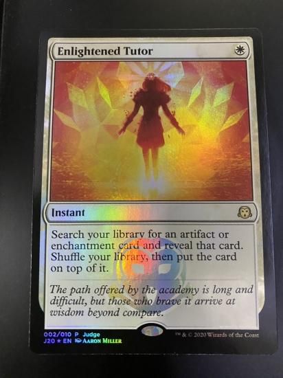 悟りの教示者/Enlightened Tutor アリーナ 6EDプロモfoil FOIL