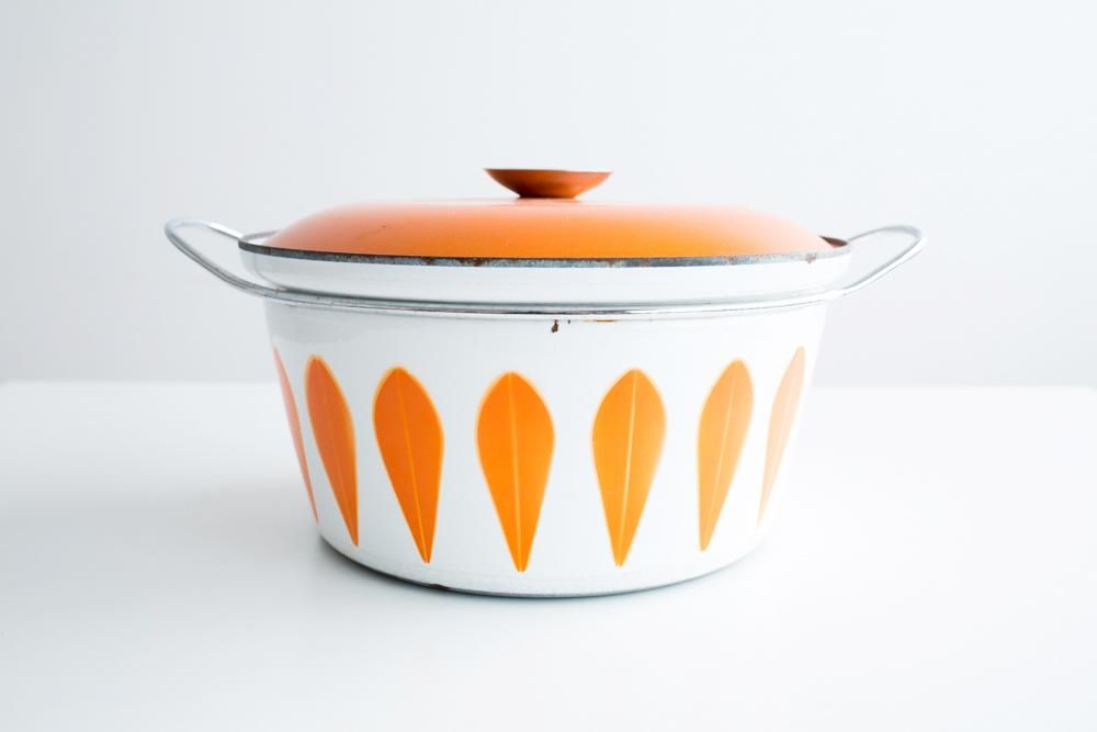 レア キャサリンホルム ロータス 木製蓋付き キャニスター 北欧 【公式