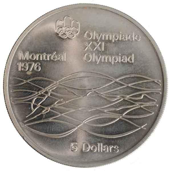 モントリオールオリンピック記念5ドル銀貨|コレクターズショップの