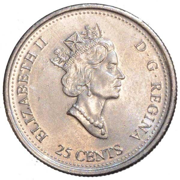 第3千年紀への参入シリーズ自由記念25セント硬貨|カナダ|コレクターズ