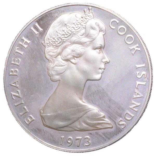 エリザベス2世戴冠式20周年記念2ドル銀貨|クック諸島|コレクターズ