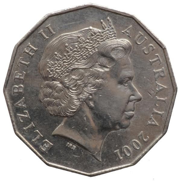 オーストラリア連邦100周年記念50セント硬貨|オーストラリア