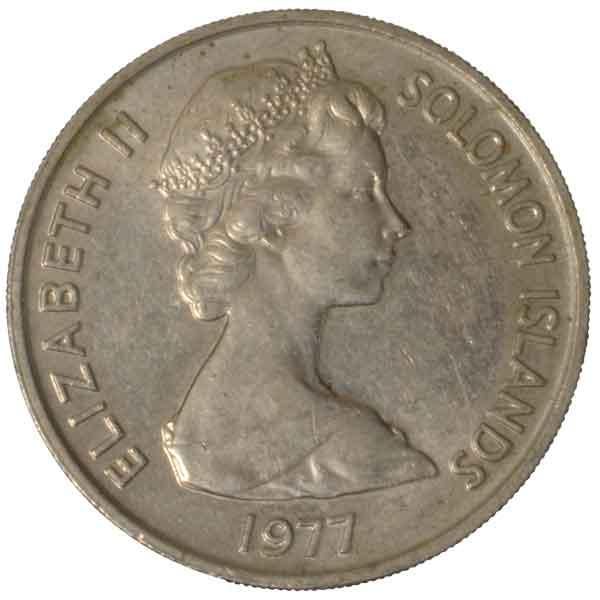エリザベス2世20セント硬貨|ソロモン諸島|コレクターズショップ