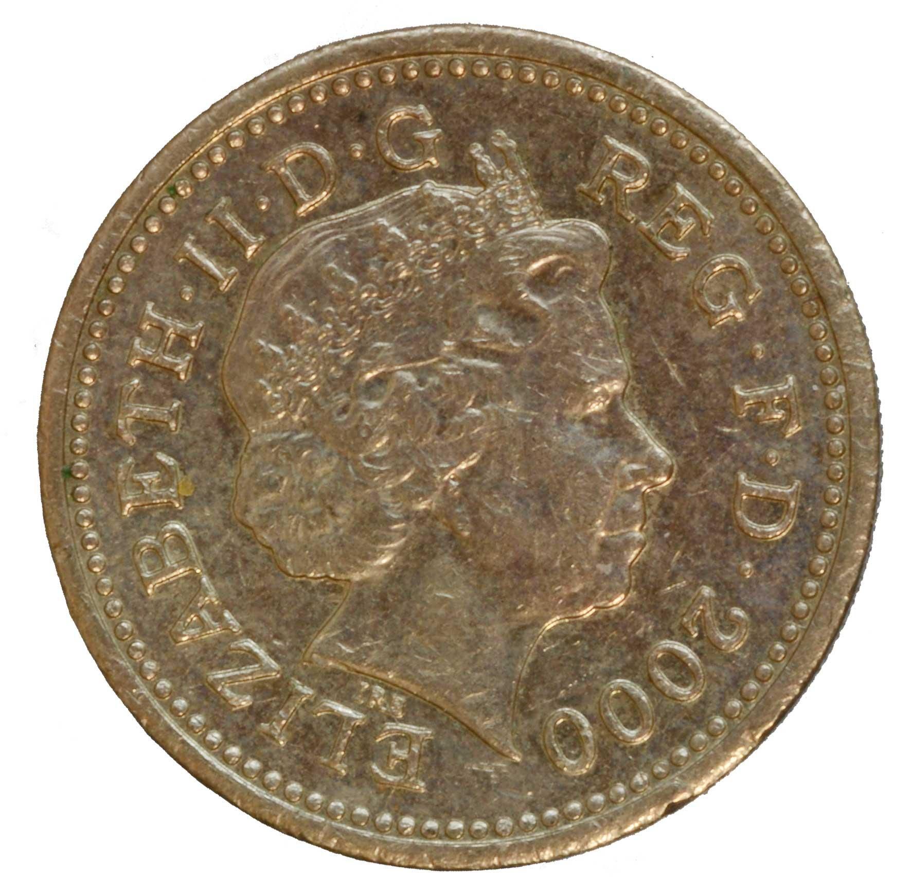 紋章エンブレムシリーズウェールズドラゴン記念1ポンド硬貨|イギリス