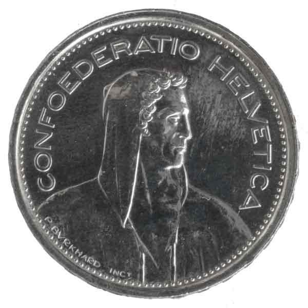 スイス5フラン銀貨|コレクターズショップのトモリンズ24