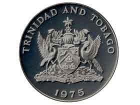 エリザベス2世プルーフ5ドル銀貨|トリニダード・トバゴ|コレクターズ