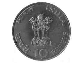 マハトマ・ガンジー生誕100周年記念10ルピー銀貨|コレクターズショップ