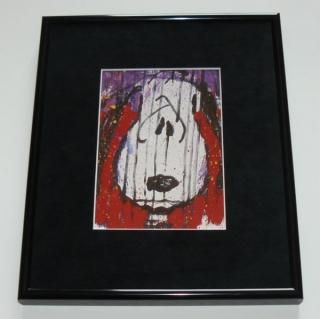 SNOOPY by Everhart ポスターカレンダー 3枚 額縁 非売品 SNOOPY by