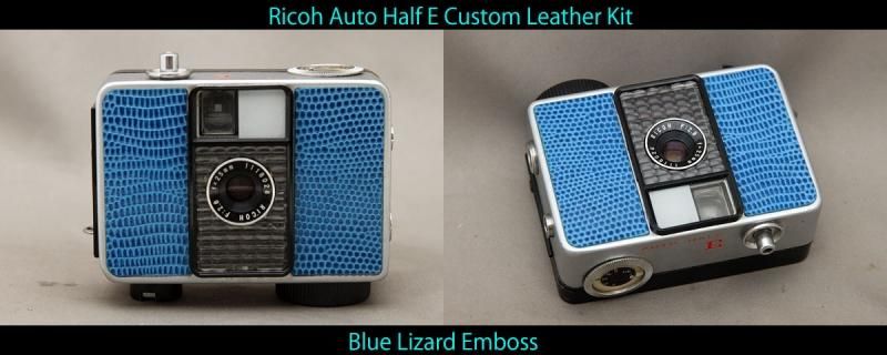 Ricoh Auto Half E用貼り革キット - Aki-Asahi Custom Camera Coverings