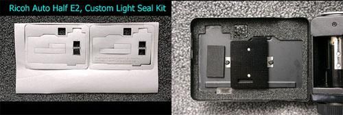 Ricoh AutoHalf E, E2 用カット済みモルト貼り替えキット - Aki-Asahi