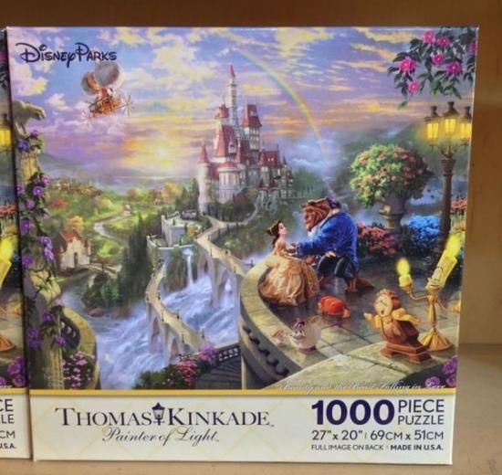 希少 ディズニー プリンセス 美女と野獣 1000pパズル ジグソーパズル