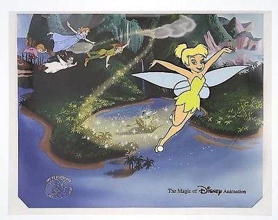 ディズニー限定セル画】ピーターパン ウェンディ 証明書付きの大人気