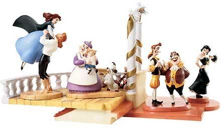 wdcc美女と野獣 WDCC 美女と野獣 ベルと野獣のダンス ディズニー