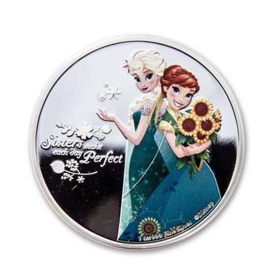 ディズニー 100周年記念 希少アナと雪の女王 銀貨 COA付きNGC PCGS