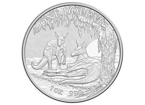 2017 オーストラリア カンガルー 1ドル 銀貨 NGC PF70 UC 2017