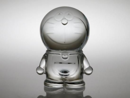 Baccarat バカラ クリスタル ドラえもん フィギュリン オブジェ 置物
