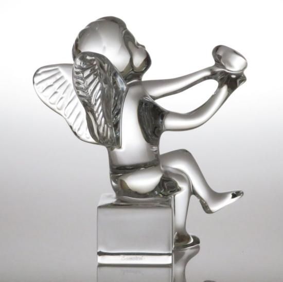 Baccarat 天使のクリスタル 置物 Baccaratバカラ◎天使のオブジェ 置物