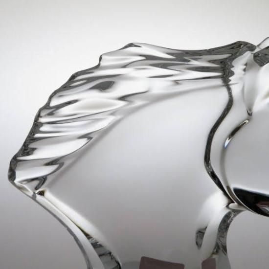 バカラ フィギュリン ○ 馬の頭 ホース ヘッド クリスタル 午 ウマ