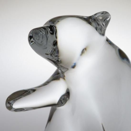 バカラ フィギュリン ○ クマ 置物 座り 熊 くま オーナメント LOET