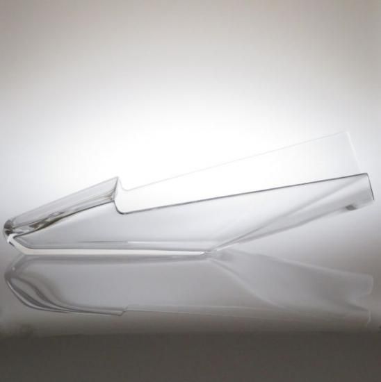 バカラ 花瓶 ○ ディーバ フラワー ベース 横置き 42cm クリスタル