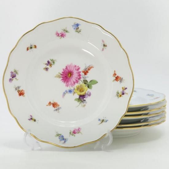 豪華名品マイセンプレート(飾り皿) 約27cm希少価値が高い開花デザイン