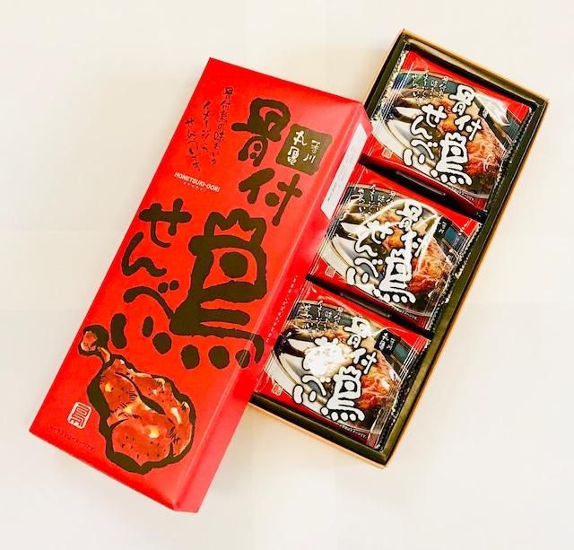 四国のおいしいお菓子 通販】骨付き鳥せんべい - 四国ショップ88