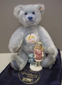 ロイヤルコペンハーゲンテディベア男の子フィギュリン