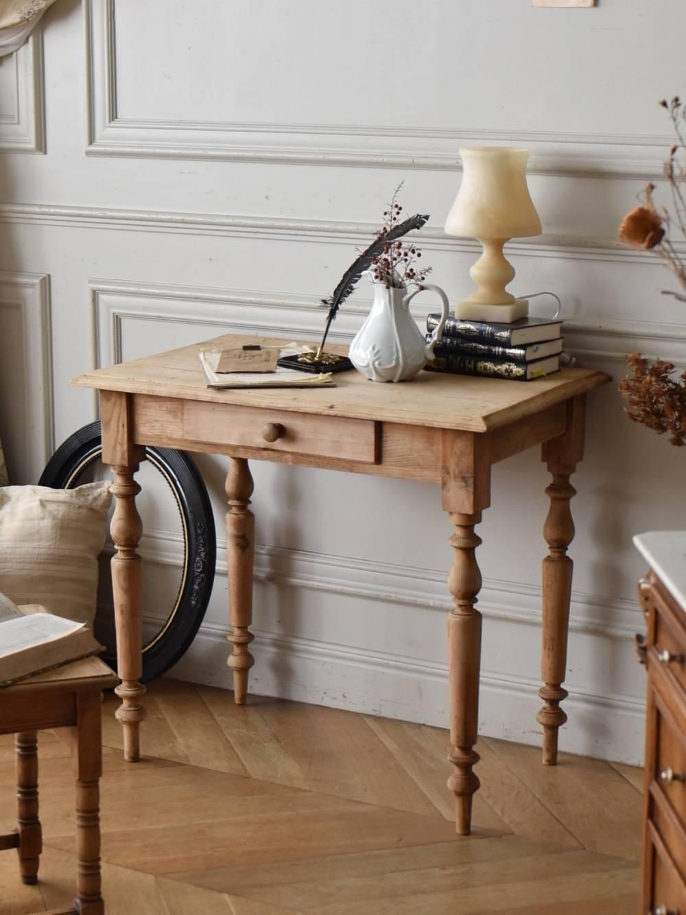 アンティークデスク・6/フランスアンティーク家具 机 テーブル 店舗