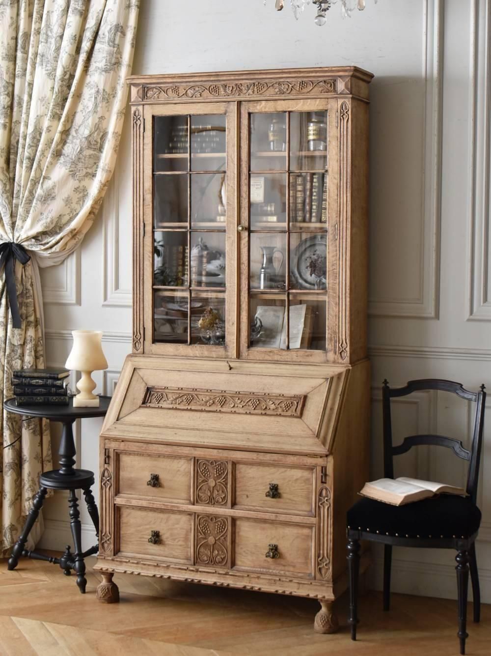 ビューローブックケース フランスアンティーク家具 ライティング