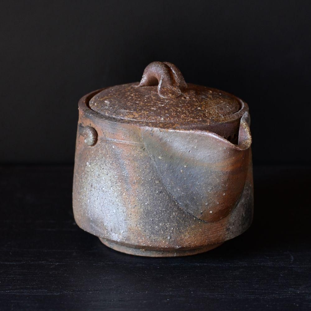 備前焼 宝瓶 急須 焼物 花 備前焼 宝瓶 急須 焼物 花 備前焼宝瓶 急須